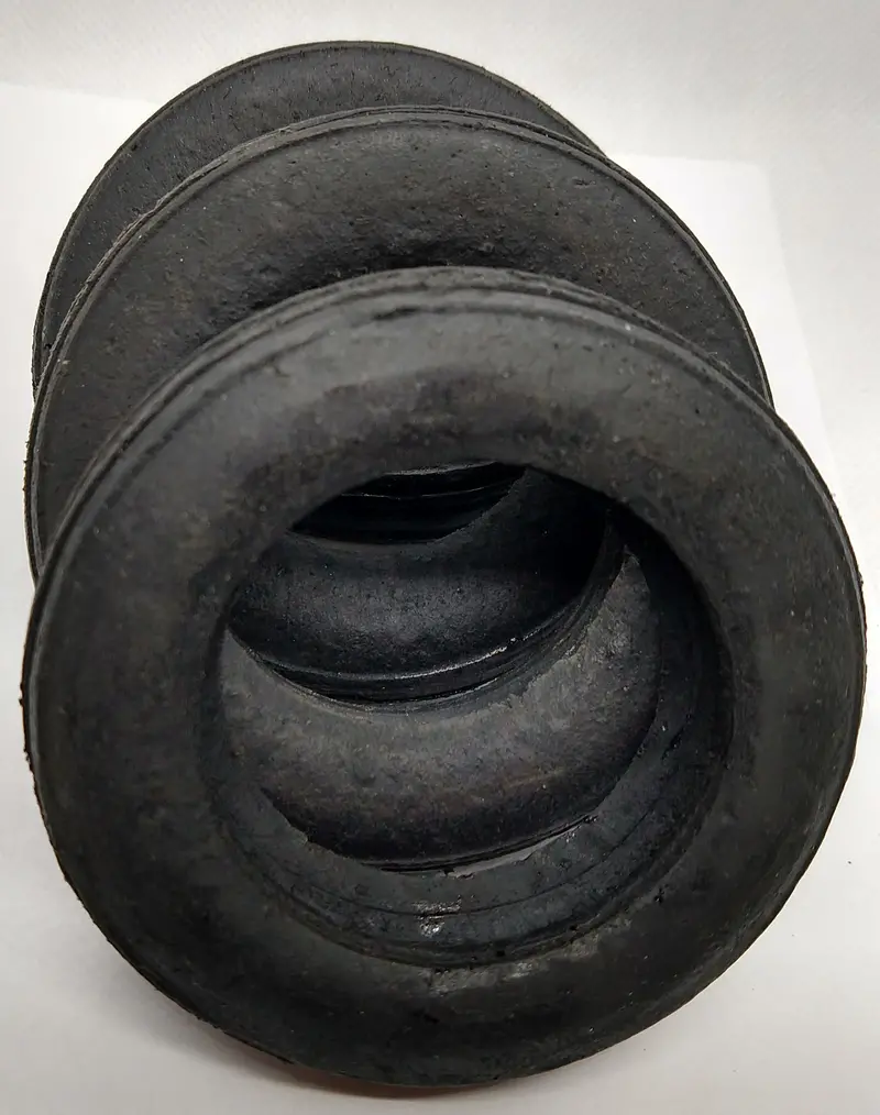Set Of Four Race Car Tires. 3-1/4" Diameter. 1
