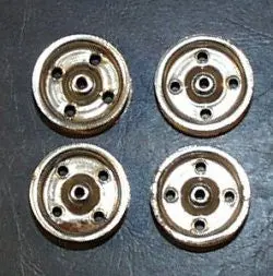 Set Of Hubs 15/16" X 7/16" Original Vintage Toy Part 1