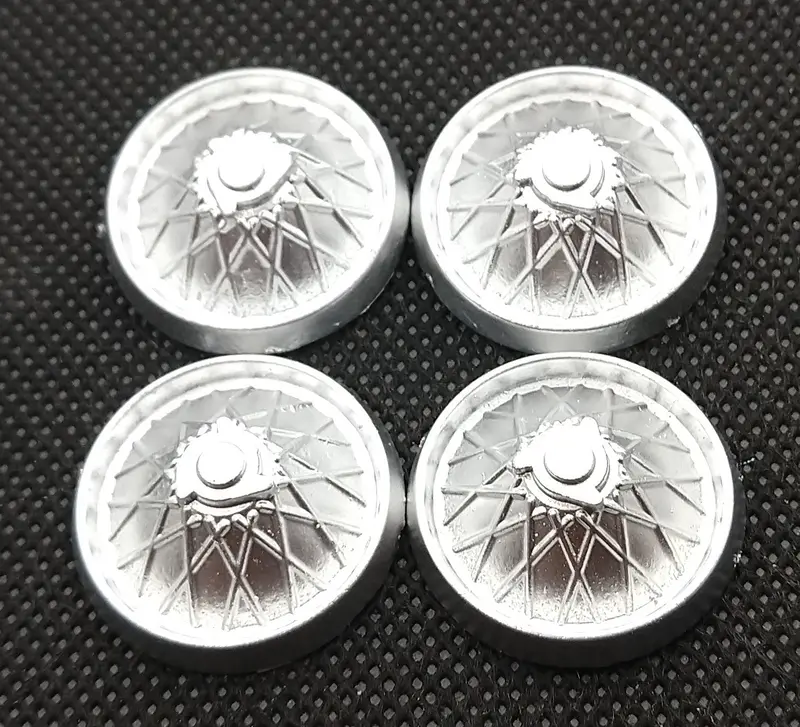 Set Of Hubs For Gilbert Toys Aston Martin Db5 007 Car 1
