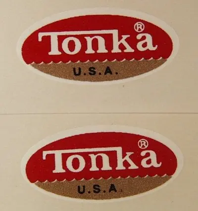 Set Of Tonka Decals.  You Choose 1