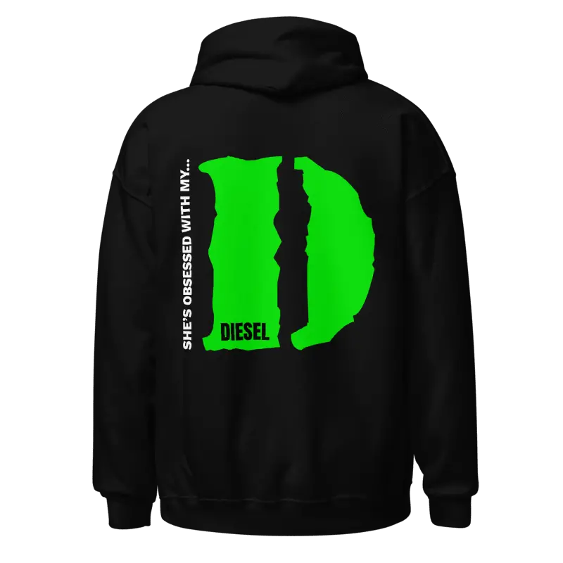 She's Obsessed With My D(Iesel) Hoodie 1
