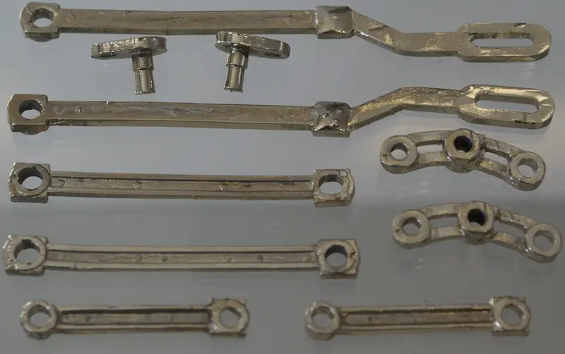 Side Rod Set For American Flyer O Gauge Loco. Side Rod Set. 1