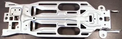 Silver Stamped Metal Frame  Mustang 1967 Fastback Toy Frame 1