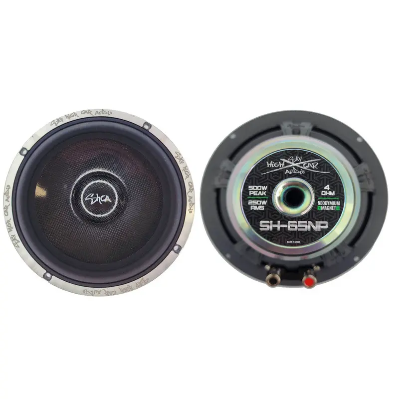 Sky High Car Audio Sh-65Np 6.5" 250W Rms Neo Midbass Speaker (Pair) 1