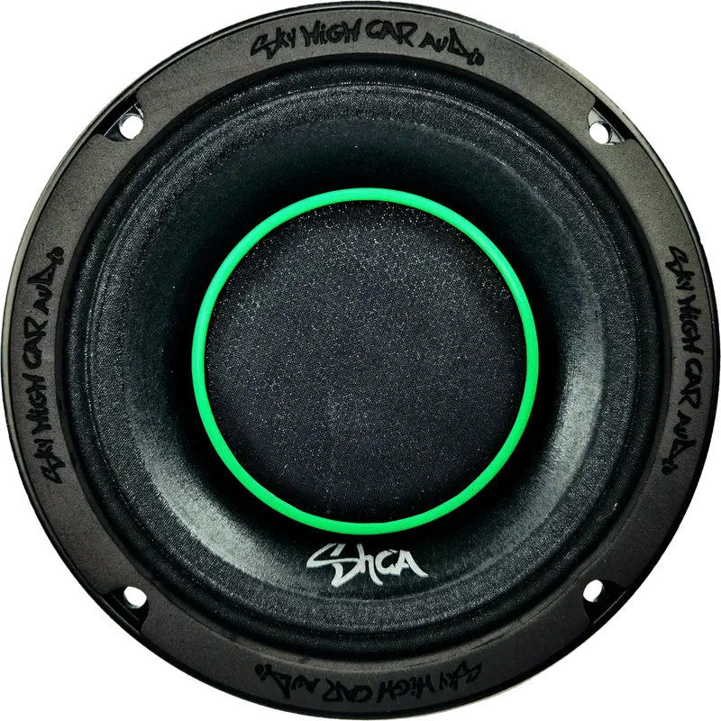 Sky High Car Audio Sh-Hd6.4E 6.5" 225W Rms Hybrid Midrange Coaxial Speaker 4-Ohm (Single) 1