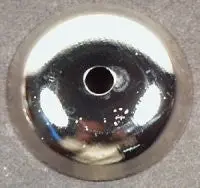 Small Turner Hub Cap Polished Nickel 1