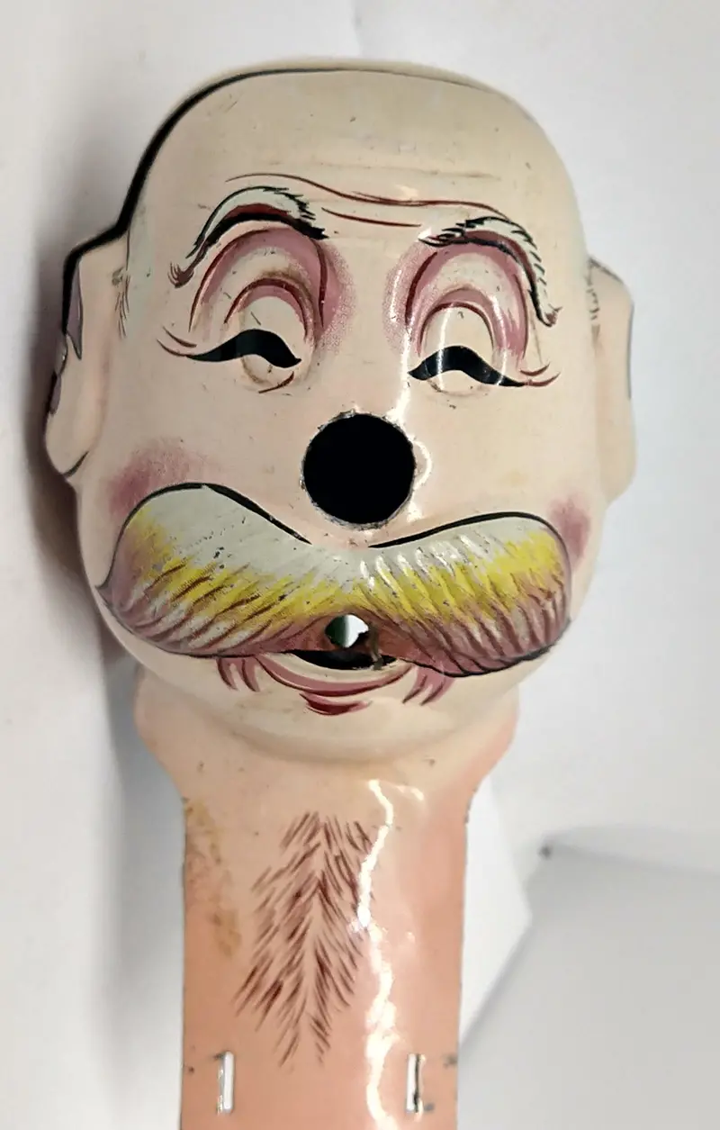 Smoking Grandpa Battery Operated Toy Part : Head 1