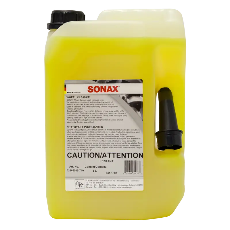 Sonax Wheel Cleaner 5L - Local Pick Up Only 1