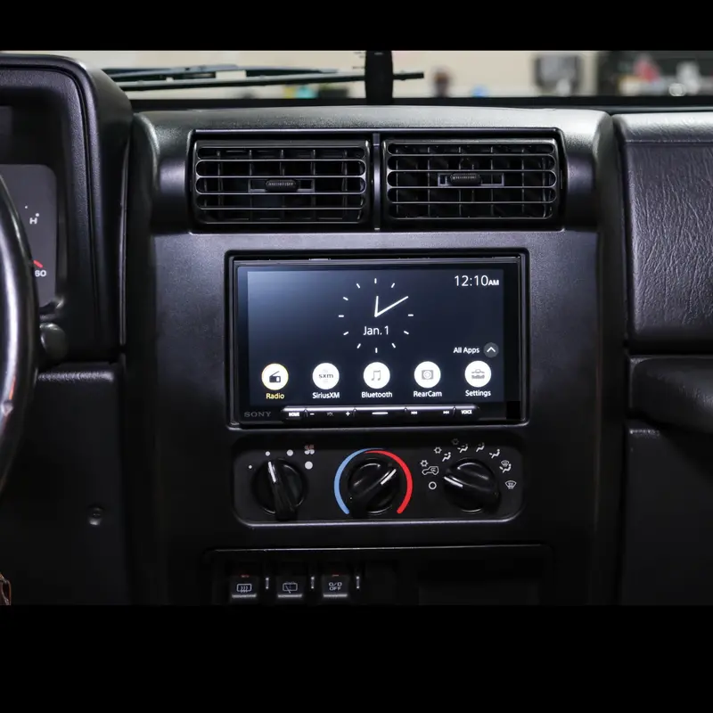 Sony Xav-Ax4000 Plug And Play Bundle | '03 - '06 Tj Wrangler 1