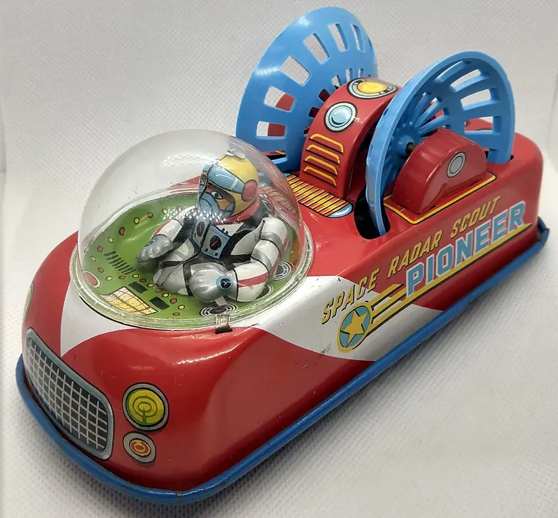 Space Radar Scout : Pioneer. Replacement Radar Dish. Modern Toys 1