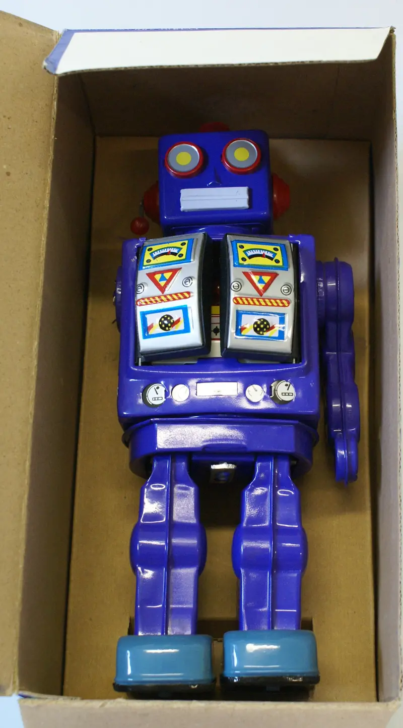 Space Robot In Box, Parts Or Display Piece. 1