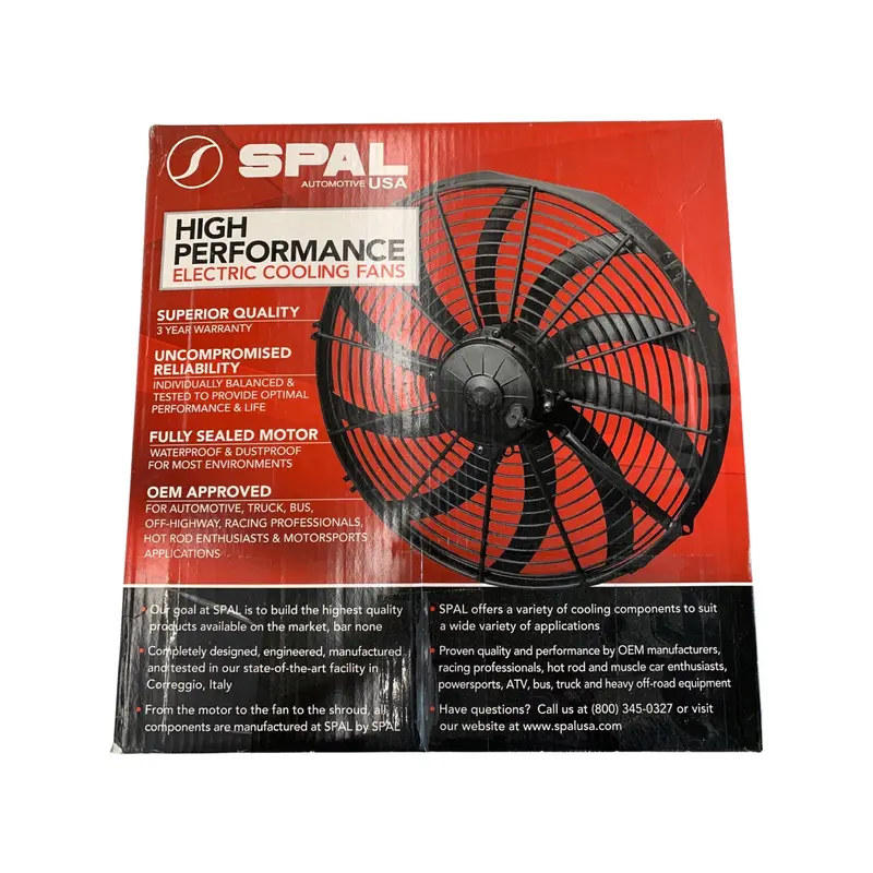 Spal Replacement Radiator Fans For Hess Radiator Kits 1