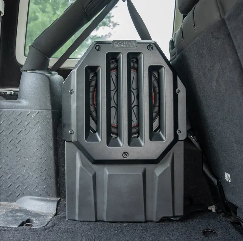 Ssv Works Jk 4-Door 10" Subwoofer I '07-'18 Jeep Jku Wrangler 1