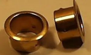 Steam Engine Smoke Stack Brass Top. 9/16 Id 1