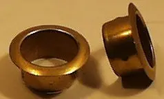 Steam Engine Toy Smoke Stack Top Brass Plated Up To 1/2" Id 1