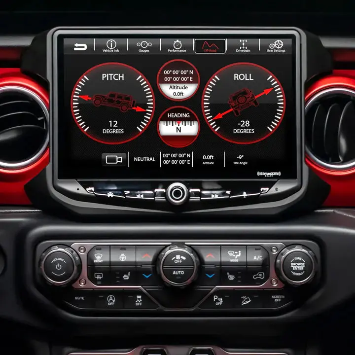 Stinger Heigh10 10" Radio Fully Integrated Kit W/ Vehicle And Off-Road  I '18-'23 Jeep Jl Wranglers/ '20-'23 Jeep Jt Gladiators 1
