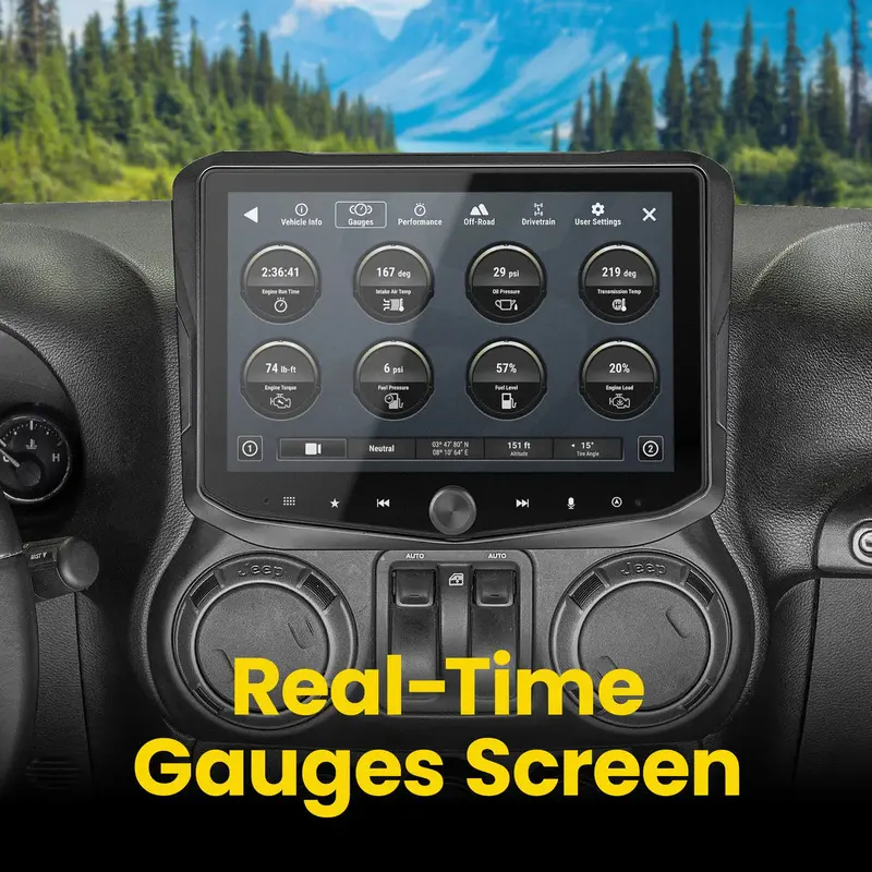 Stinger Horizon10 10" Radio Fully Integrated Kit W/ Vehicle And Off-Road I '11-'18 Jk Wranglers 2