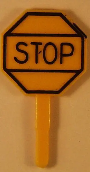 Stop Sign Schuco : Ingenico 5311 Set 1