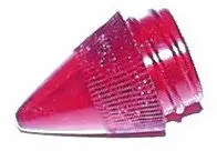 Super Sonic Jet Vintage Toy Nose Cone Red 1