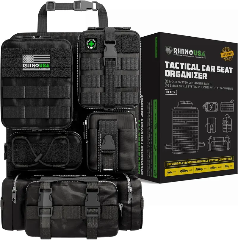 Tactical Car Seat Organizer 1