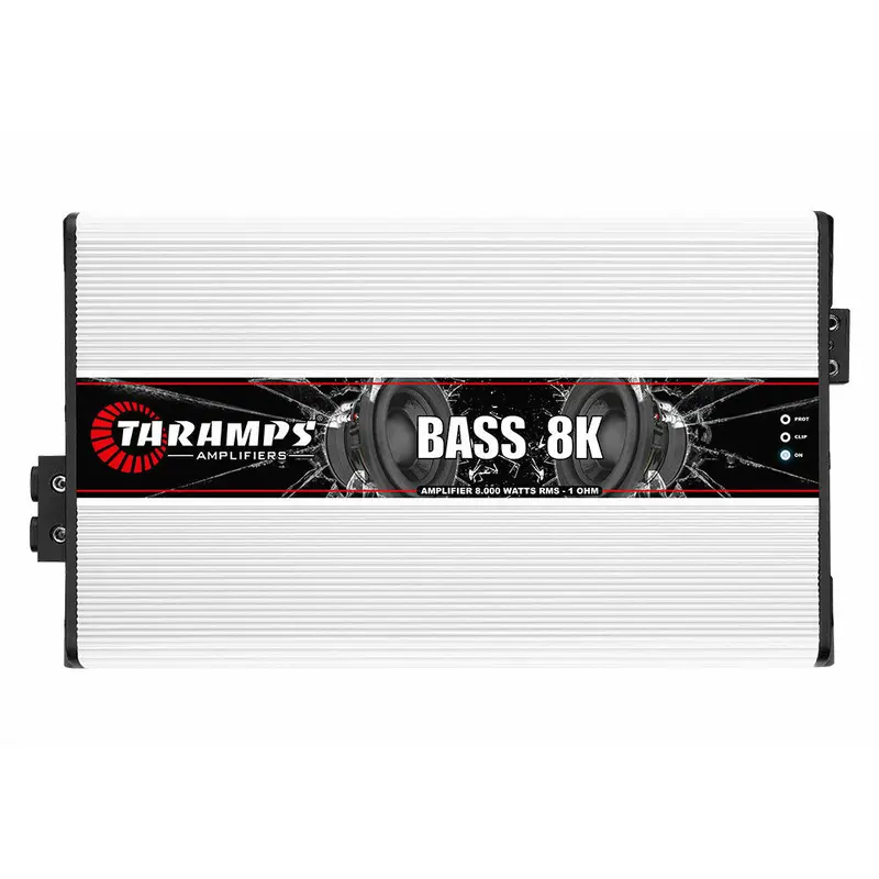 Taramps Bass8k 8000W Rms Monoblock Amplifier 1-Ohm 1