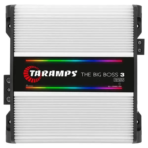 Taramps Big Boss 3 Bass | 3000W Rms Monoblock Amplifier 0.5-Ohm~2-Ohm 1