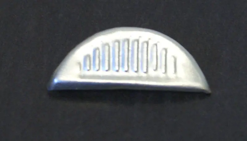 Tinplate Toy Car Radiator Detail. 1
