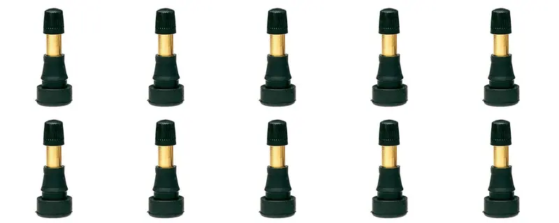 Tire Valve Tr-600-Hp High Pressure Snap-In Tubeless Tire Valve Stem 625" Valve Hole  (Lot Of 10) 1