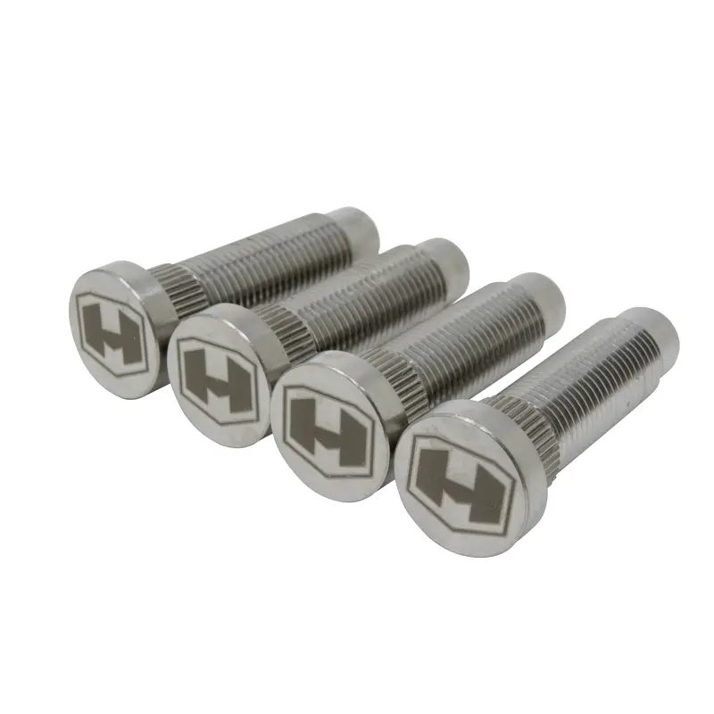 Titanium Yamaha Yxz Heavy Duty Wheel Studs (4 Per Set) 1