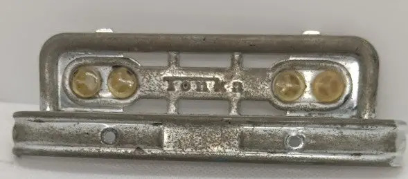 Tonka Early 1950'S Original Grill And Bumper. 1