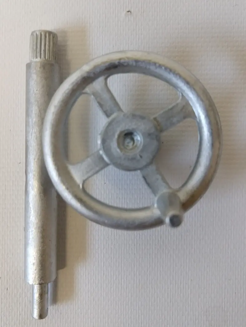 Tonka Ladder Fire Truck Tiller Or Actuator Wheel With Post. 1