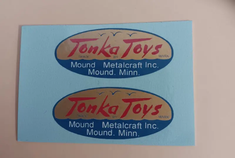 Tonka Truck Decals Pair 50-55 1