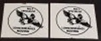 Tonka Van Lines Duck Decals. 1