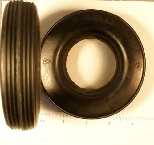 Tosch-Vignola-Ferrari Large Rear Wheel Pirelli Od 4-3/8" X 3/4" 1