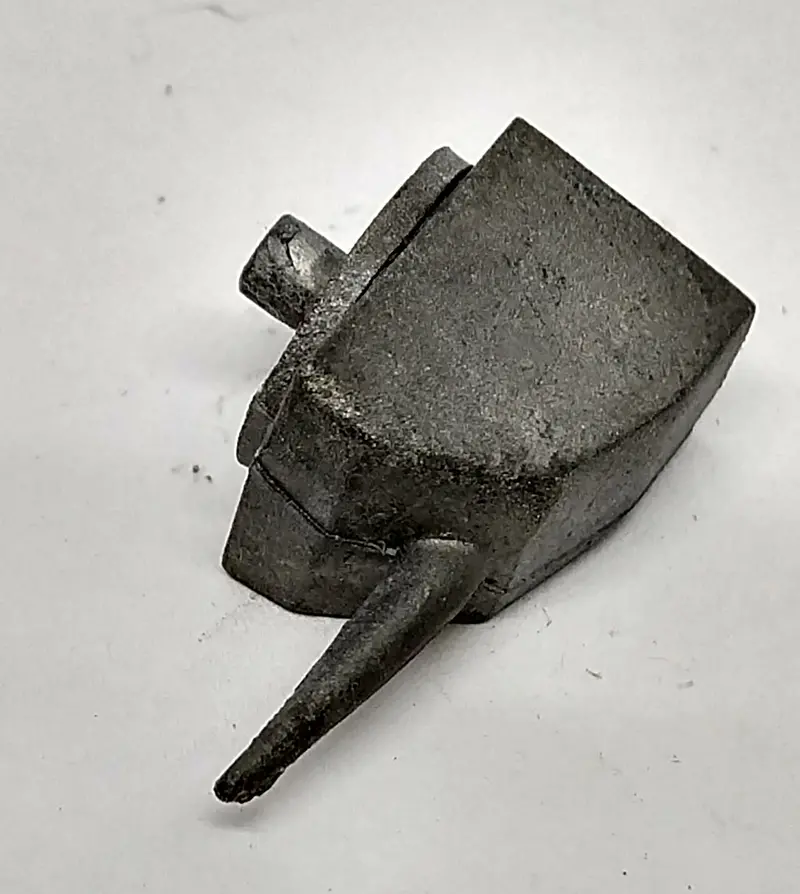 Toy Boat Gun Turret Housing With Gun 1" 1