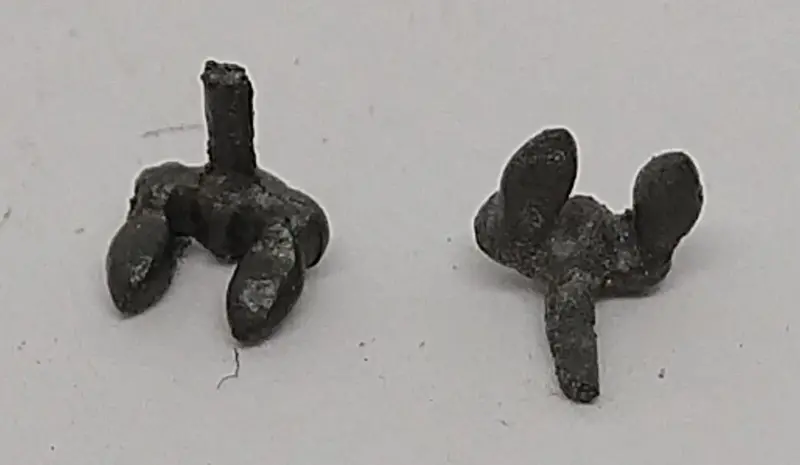 Toy Boat Rope Guide Pin Or Rigging Pin 1/8" (X6) 1