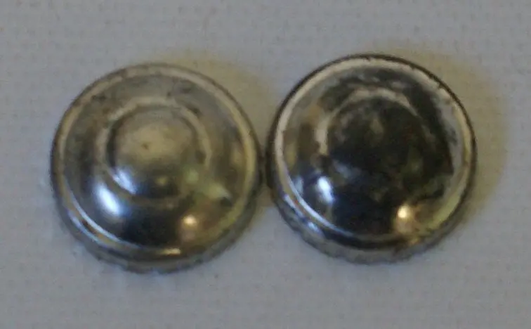 Toy Car Or Truck Hub Caps. Od 5/8" Set Of Two 1