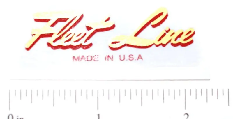 Toy Decal Fleet Line 1