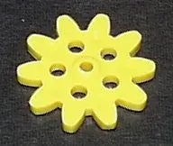 Toy Machine Robot Gear Yellow 1-3/16" Engine Robot 1