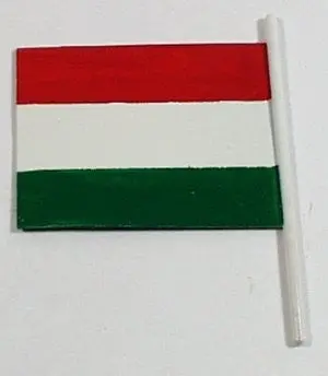 Toy Oceanliner & Boat Flag 1-1/8 In., Pole Is 1-3/4 In. 1