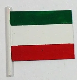 Toy Oceanliner & Boat Flag 1-1/8 X 15/16" 1