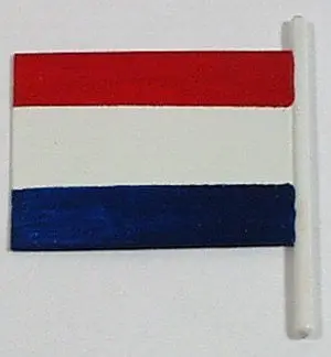 Toy Tin Boat Flag 1-1/8 X 15/18" Oceanliners/Boats 1