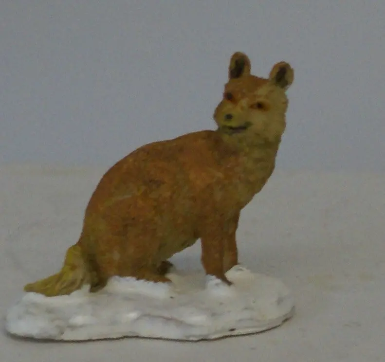 Train Figure : Fox Or Dog 1-1/2" X 1-1/2" 1