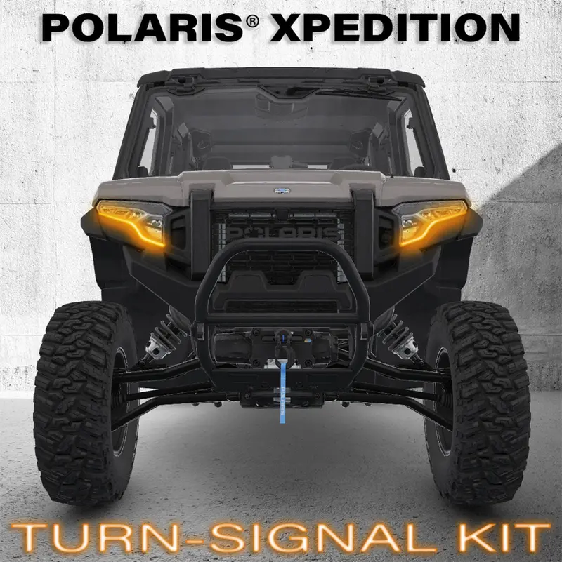 Turn-Signal Plug-&-Play Kit | 2024-2026 Polaris Xpedition | Sequential Front Led Lights W/Taillight Integration 1