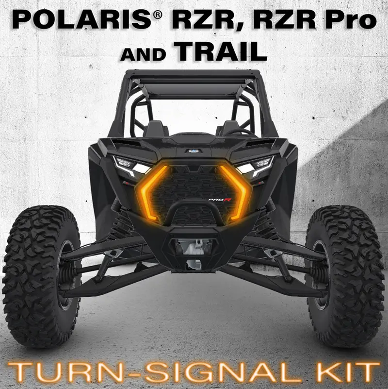 Turn-Signal Plug-&-Play Kit | 2025-2026 Polaris Rzr Pro R, Pro S And Pro Xp | 2019-2023 Rzr | 2021-2026 Rzr Trail S 1