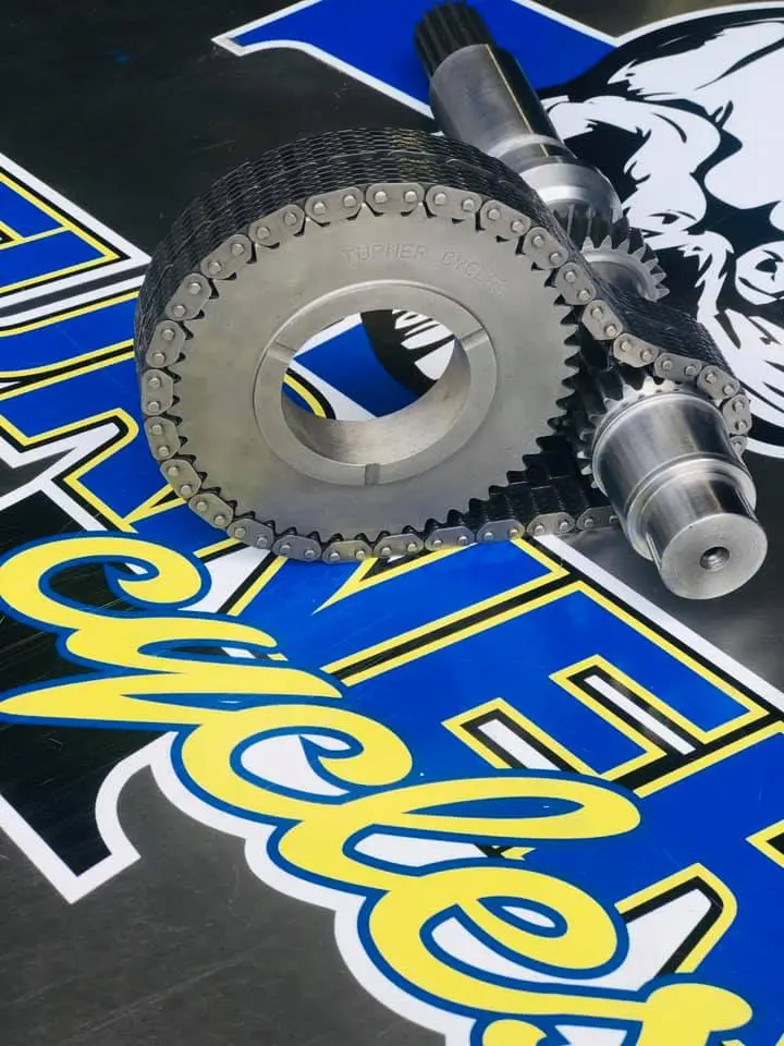 Turner Double Reverse Chain Upgrade Kit For Canam Defender 1
