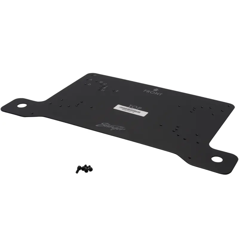 Under Driver Seat Amplifier Mounting Bracket | '18- Current Jl Wrangler/ '20- Current Jt Gladiator 1
