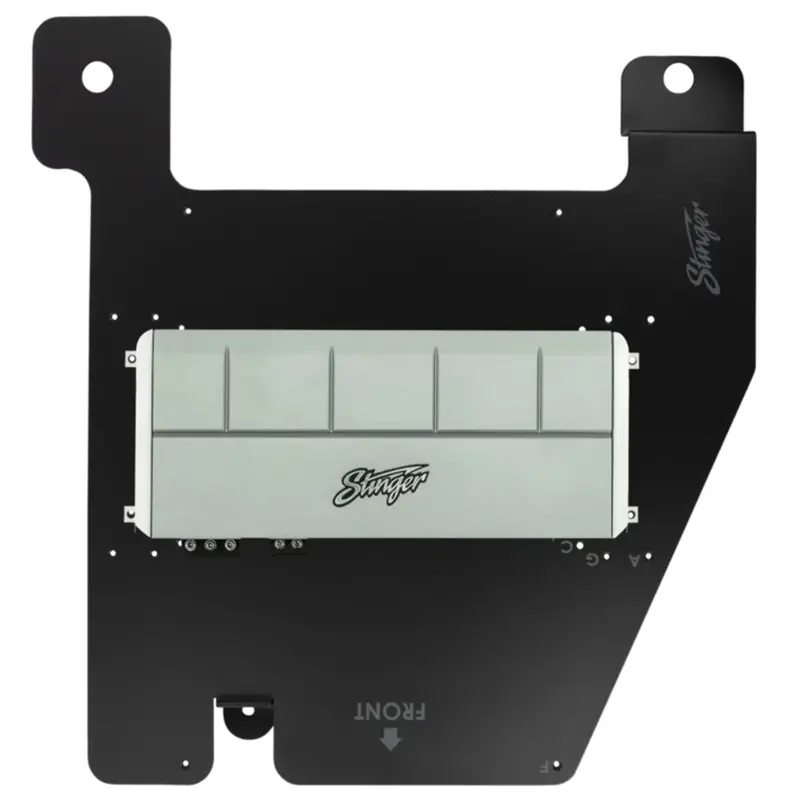 Under Passenger Seat Amplifier Mounting Bracket | '11- '18 Jeep Wrangler Jk Unlimited 2