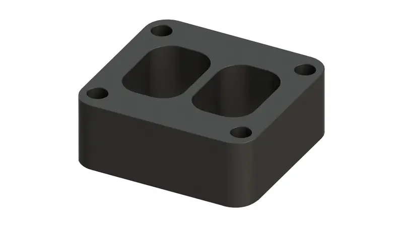 Universal 1.0 Inch T4 Pedestal Spacer (Fpe-T4ped-Spacer1.0) 1