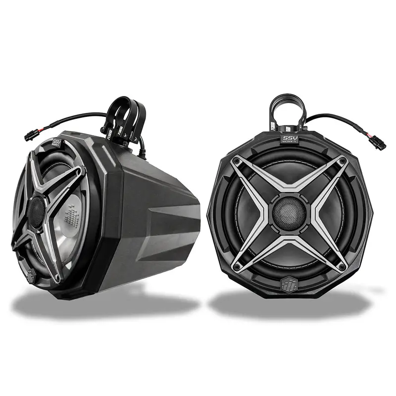 Universal 8" Cage-Mount Speaker-Pods For Utvs, Boats And More 1